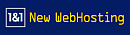 1&1 New Webhosting